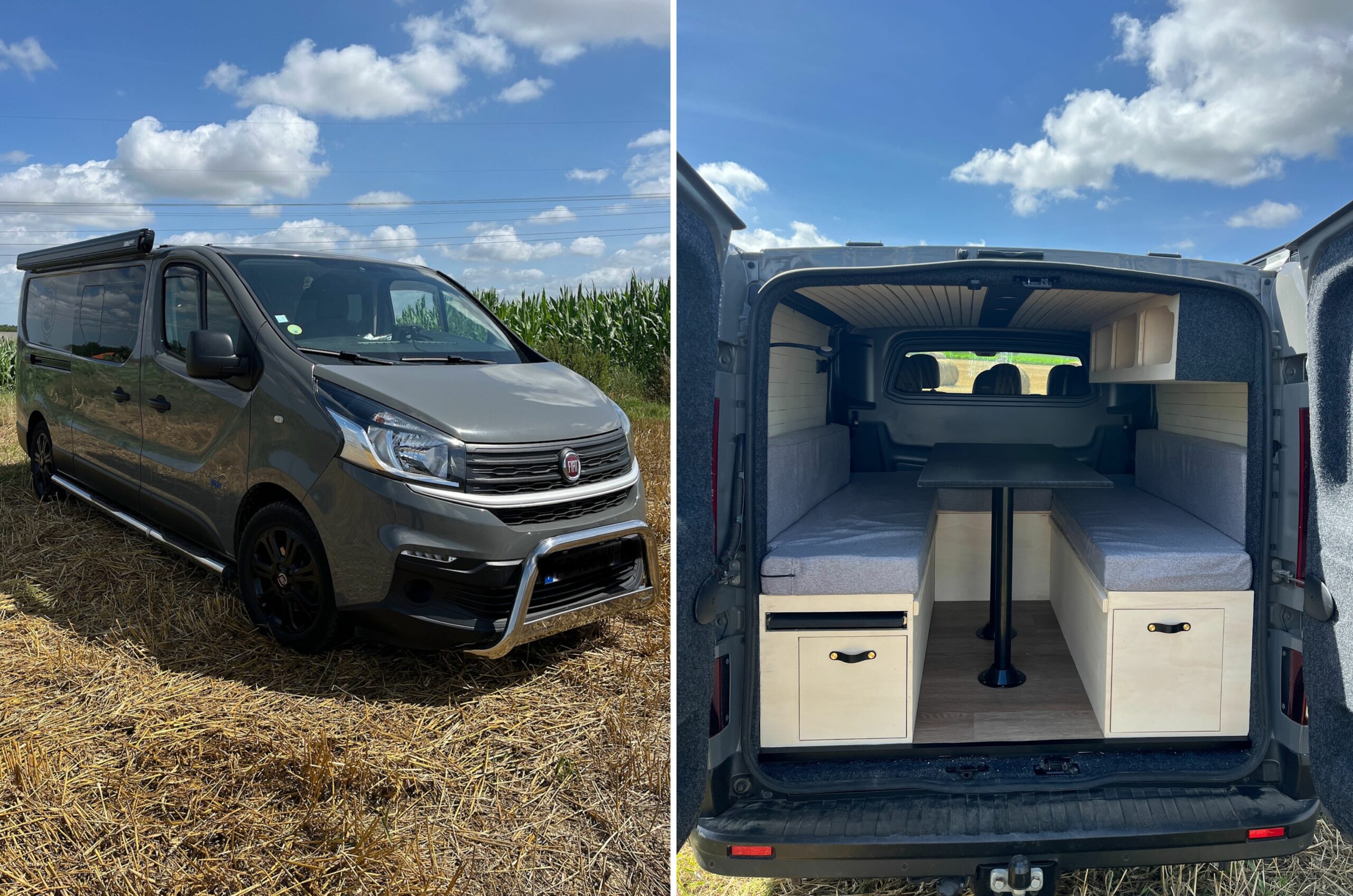 Van aménagé Fiat Talento Cabine Approfondie de Fred